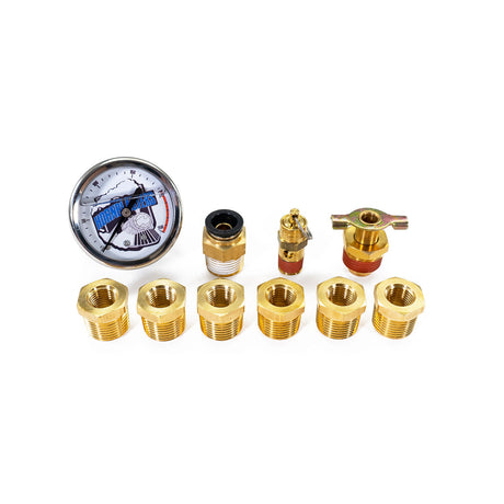 12-Gallon Triple Compressor Fitting Kit HornBlasters