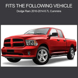 For 2010-2014 6.7L Dodge Ram Cummins EGR Throttle Valve Cooler Delete Kit
