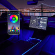 For Tesla 2021 Model 3/Y Neon Light Tubes Center Console RGB Interior LED Strip Lights Flashark