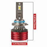 9005/HB3 9012 H11 H7 H4 LED Headlight Bulbs 110W 6400LM 6000K Super Bright White | 2 Bulbs for Chevy/Ford/Dodge/Jeep/BMW/Nissan/Toyota/Honda