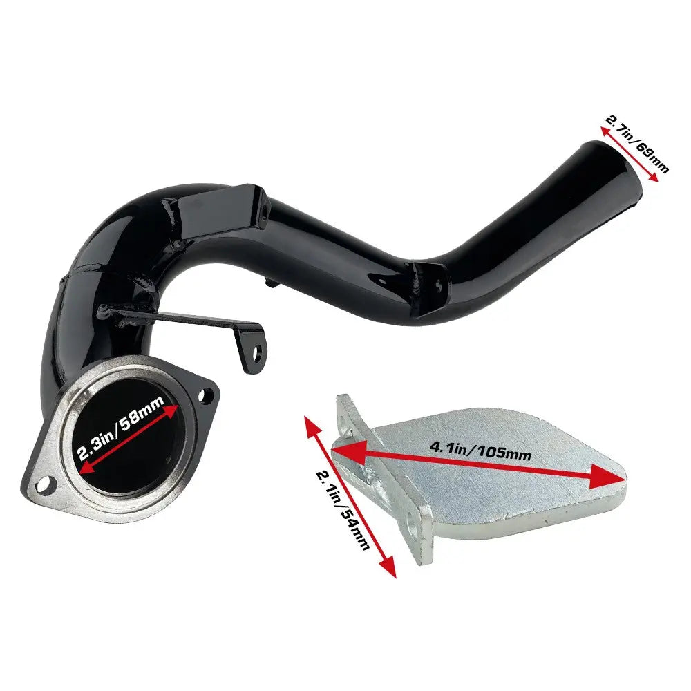 For 2007.5-2010 6.6L Chevy Silverado GMC Sierra Duramax LMM Diesel EGR Delete Kit (Upgraded)