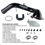 For 2007.5-2010 6.6L Chevy Silverado GMC Sierra Duramax LMM Diesel EGR Delete Kit (Upgraded)