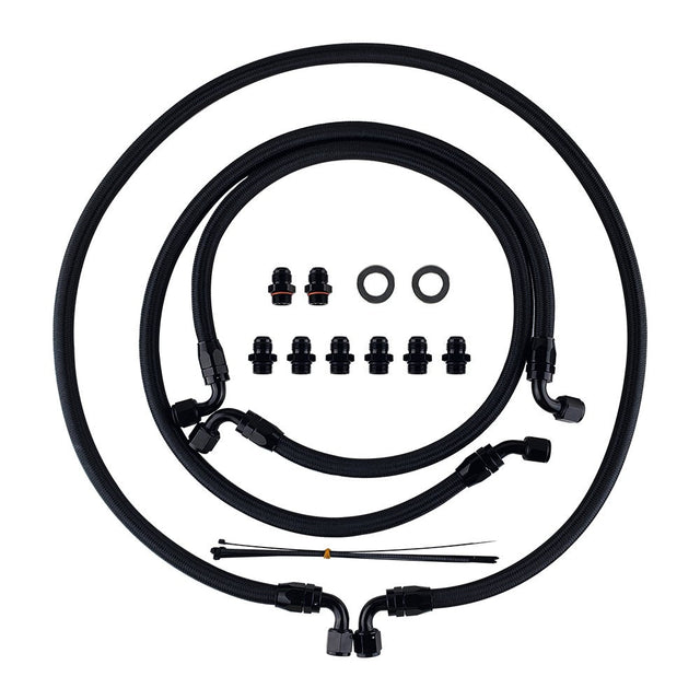 2006-2010 6.6L Chevrolet/GMC Duramax LLY/LBZ/LMM Performance Transmission Cooler Line Upgraded Kit Flashark
