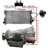 2006-2010 6.6L Chevrolet/GMC Duramax LLY/LBZ/LMM Performance Transmission Cooler Line Upgraded Kit Flashark