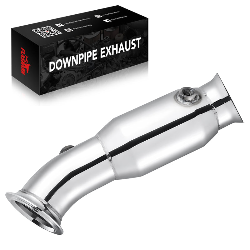 3.5" N55 Downpipe Upgrade for 2012 – 2013.7 BMW M135i/335i/M2 F20/F21/F22/F30/F32/F33/F87 Flashark
