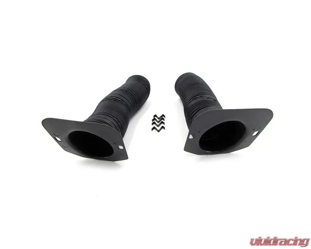 ACP Defroster Duct Kit Pair Ford Mustang 1965-1968 Black Plastic