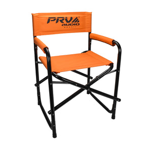 PRV Audio Foldable Chair Orange Lightweight Portable Seat