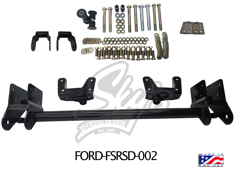 Shackle Reversal Kits (Super Duty spring) - 1992-1997 Ford F250/F350 Sky's Offroad Design