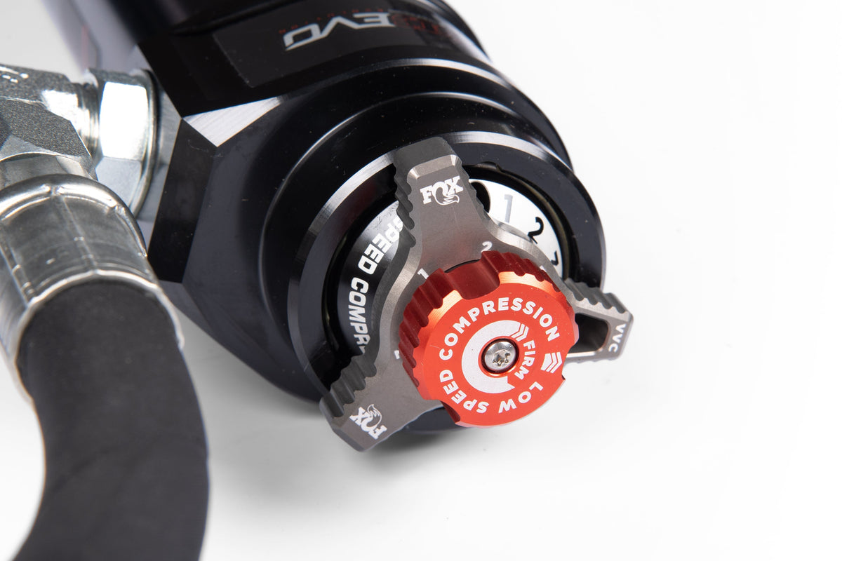 FOX 2.5 Rear Shocks w/ DSC Reservoir Adjuster | 0-1.5 Inch Lift | Performance Elite Series | Toyota Tacoma (24-25) FOX