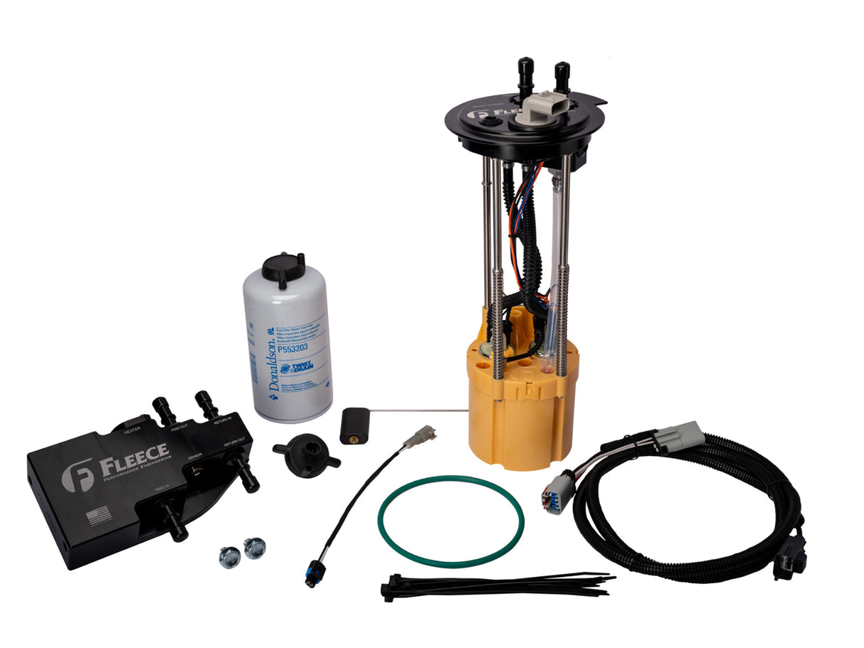 Fleece FPE-PF-FMC-1116-SB / LB PowerFlo Lift Pump and Fuel System Upgrade kit, 2011-2016 Ford 6.7L Powerstroke Fleece Performance