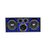 KTPON-208BLACK / DUAL 8" BLUE/BLACK Comando Audio Inc.