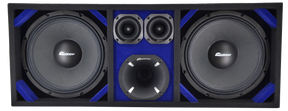 KTPON-212BLACK | KITIPON DOUBLE 12’’ BLACK-BLUE Comando Audio Inc.