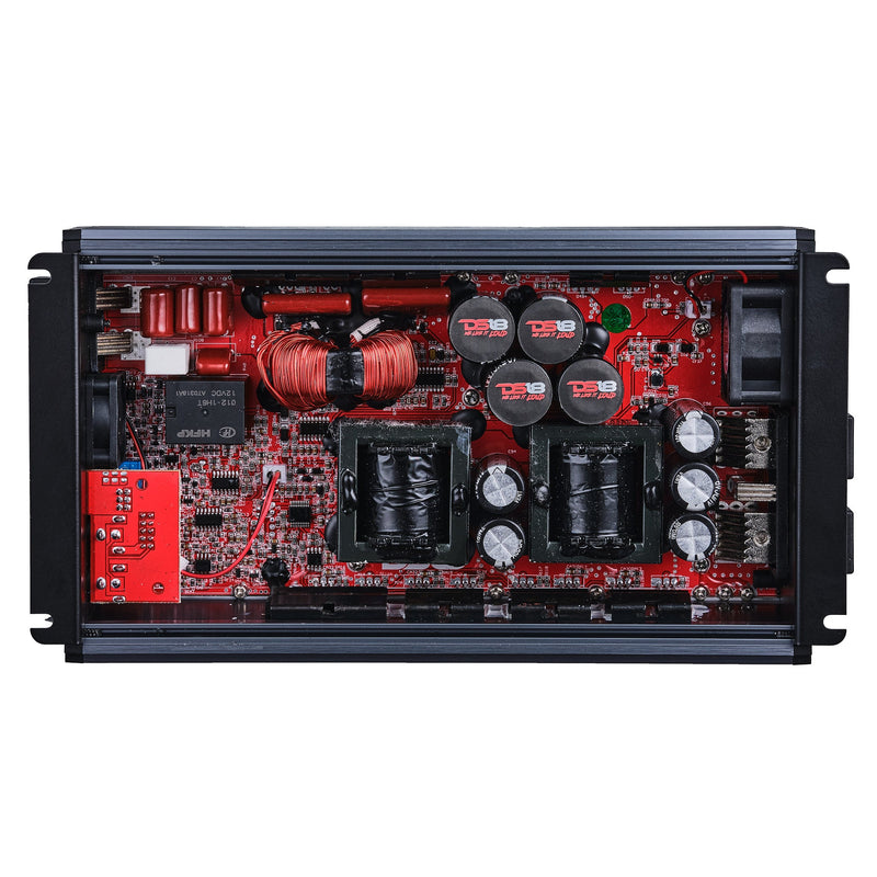 FRP Compact Full-Range Class D 1-Channel Amplifier 3,500 Watts Rms @ 1-Ohm Titanium