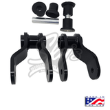 Front Shackle Reversal Shackles - 1980-1997 Ford F-Series/Bronco Sky's Offroad Design