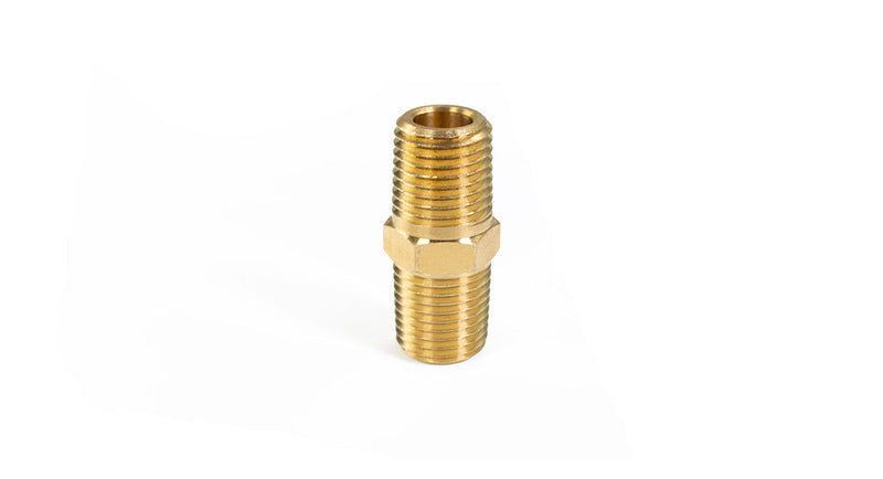 1/4" Male NPT to 1/4" Male NPT Hex Nipple