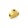 1/4" NPT Brass Run Tee Fitting HornBlasters