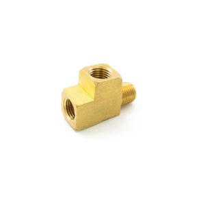 1/4" NPT Brass Run Tee Fitting HornBlasters