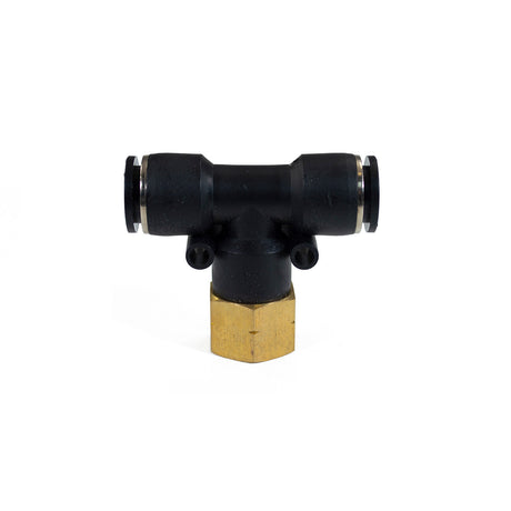 1/2" Female NPT to 1/2" PTC Union Tee Fitting HornBlasters