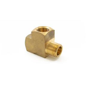 1/2" NPT Brass Run Tee Fitting HornBlasters