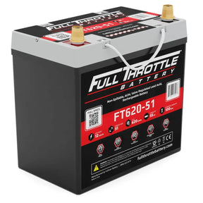 Full Throttle Battery FT620-51 High Performance AGM Battery