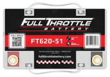 Full Throttle Battery FT620-51 High Performance AGM Battery