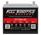 Full Throttle Battery FT750-35 High Performance AGM Battery