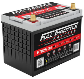 Full Throttle Battery FT825-34 High Performance AGM Battery