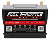 Full Throttle Battery FT840-24M High Performance AGM Battery