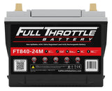 Full Throttle Battery FT840-24M High Performance AGM Battery