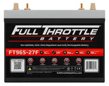 Full Throttle Battery FT965-27F High Performance AGM Battery