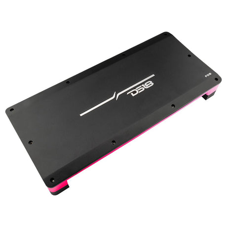 Flush Mount / Surface Mount 6 Channel Class D Amplifier With Acrylic Cover for Custom Installation 6 X 180 Watts RMS @ 4 Ohm