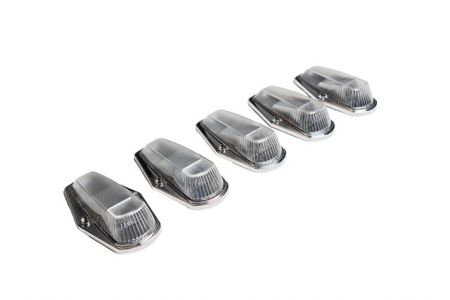 (1973-1997) Ford F-series - Complete Performance Chrome Cab Light Kit