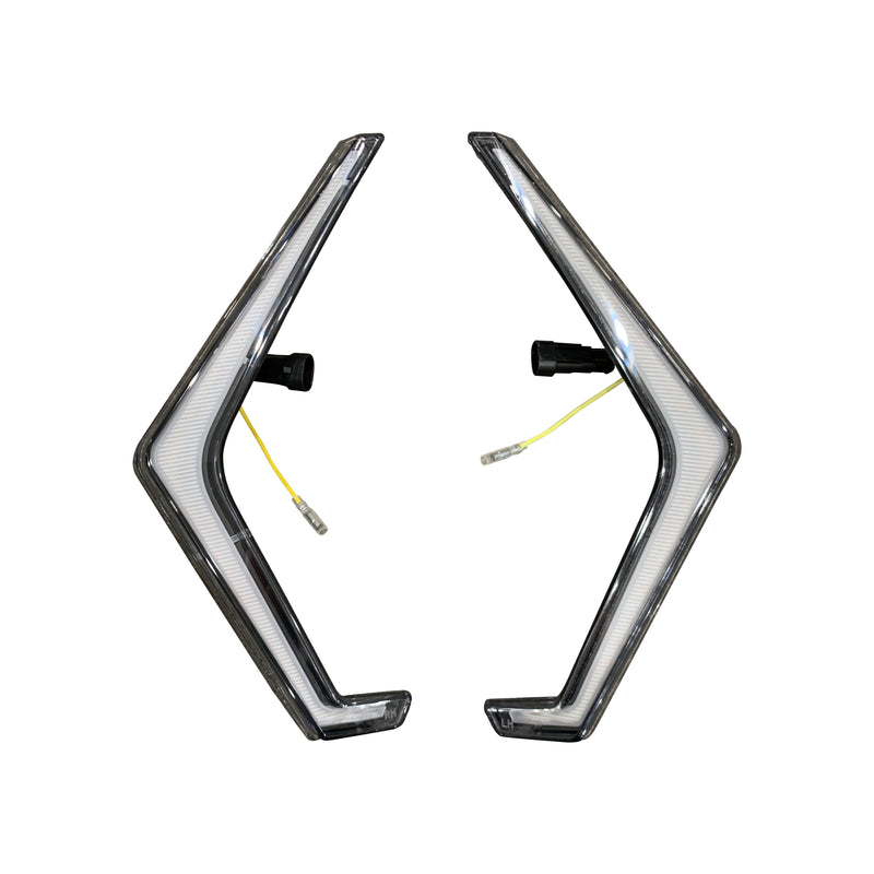 2018 - 2022 Polaris RZR Turbo S - COMBO: Replacement Headlights + Fangs