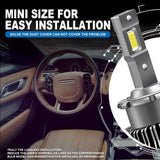 D2S D4S LED Headlight Bulbs 70W 6800LM 6000K White | 2 Bulbs