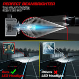 D1S D3S D8S LED Headlight Bulbs 70W 8600LM 6000K White | 2 Bulbs