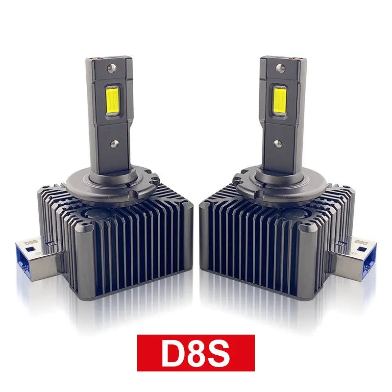 D1S D3S D8S LED Headlight Bulbs 70W 8600LM 6000K White | 2 Bulbs