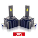 D1S D3S D8S LED Headlight Bulbs 70W 8600LM 6000K White | 2 Bulbs