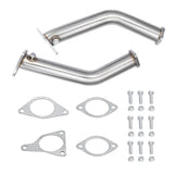 Flashark High-Flow Racing Downpipe for 2017+ INFINITI Q60 / 2016+ INFINITI Q50 VR30 3.0L Twin Turbo