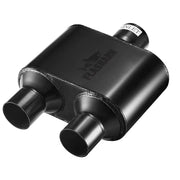 Super 10 Series Center In Dual Out Exhaust Muffler | Flashark Flashark