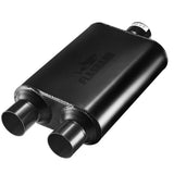 Super 44 Series Center In Dual Out Exhaust Muffler | Flashark