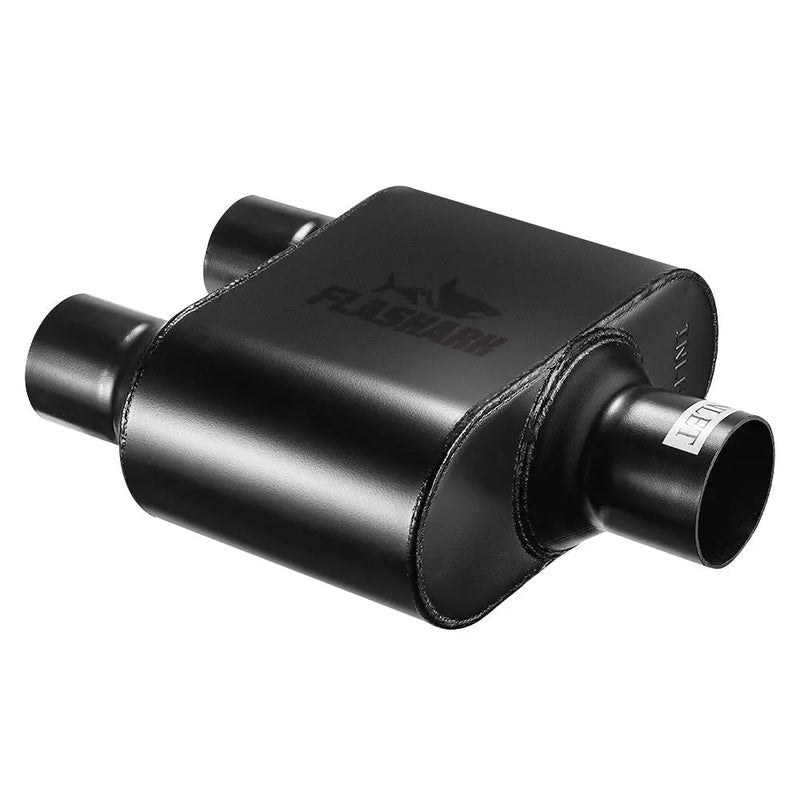 Super 10 Series Center In Dual Out Exhaust Muffler | Flashark Flashark