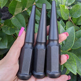 32 Pc 14x1.5 Spike Lug Nuts 4.5" Tall - Powder Coated - Various Colors
