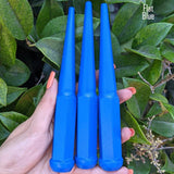 32 Pc 14x1.5 Spike Lug Nuts 6" Tall - Powder Coated - Various Colors
