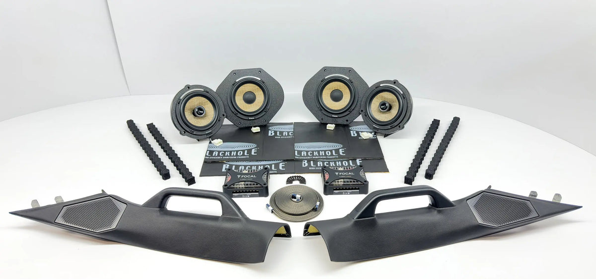 Plug & Play Focal Flax EVO 3-Way Speaker Kit Upgrade Package for 2015-2020 F-150 and 2017-2022 SuperDuty