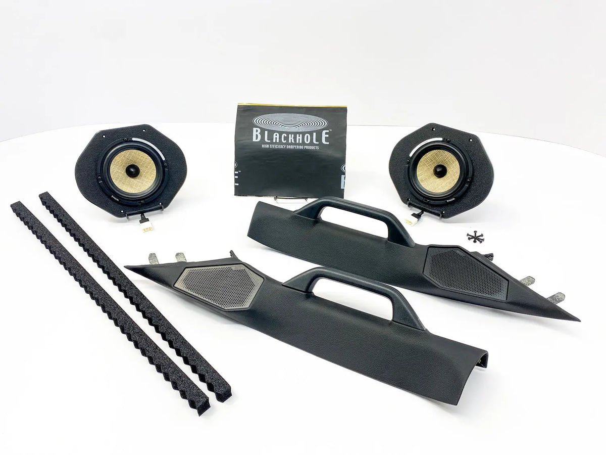 Plug & Play Focal Flax EVO 3-Way Speaker Kit Upgrade Package for 2015-2020 F-150 and 2017-2022 SuperDuty