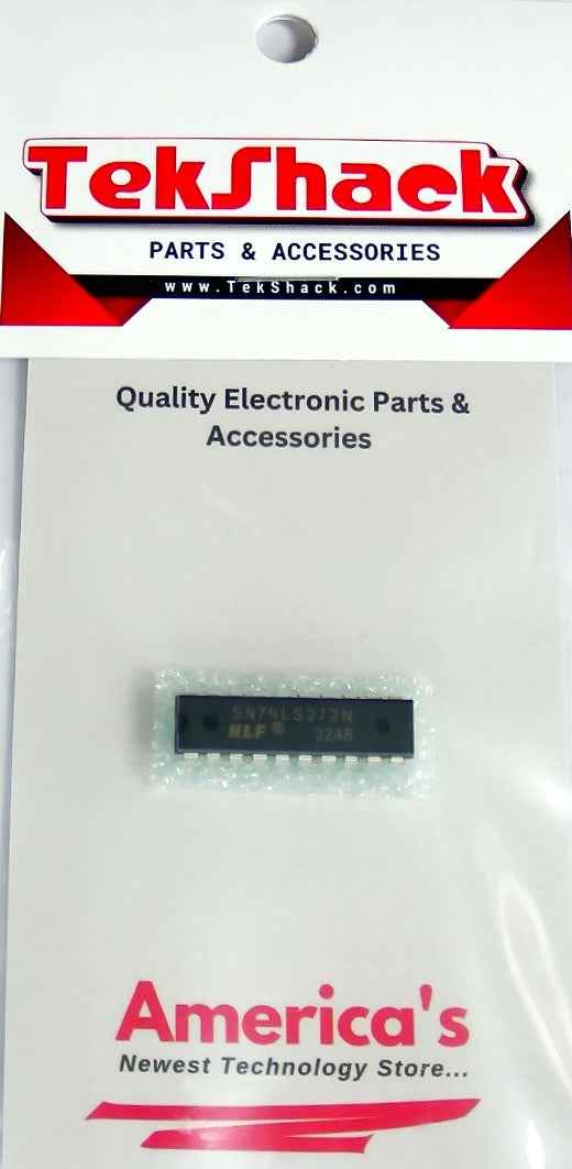 Flip Flop 1 Element D-Type 8 Bit Positive Edge 20-DIP (0.300", 7.62mm) TekShack