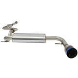 For 1990-1991 Honda CRX 1.5L 4.5" Burnt Muffler Tip Racing Catback Exhaust System