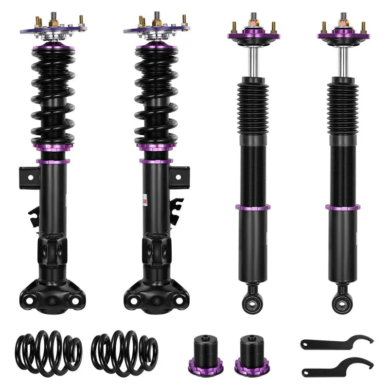 For 1990 -1998 BMW 3 Series(E36) 4-door sedan Coilover Shock Absorbers Struts 4PCS Flashark