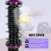 For 1990 -1998 BMW 3 Series(E36) 4-door sedan Coilover Shock Absorbers Struts 4PCS Flashark