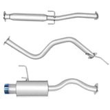 For 1992-1995 Honda Civic 1.5L 4.5 Inches Burnt Muffler Tip Racing Catback Exhaust System